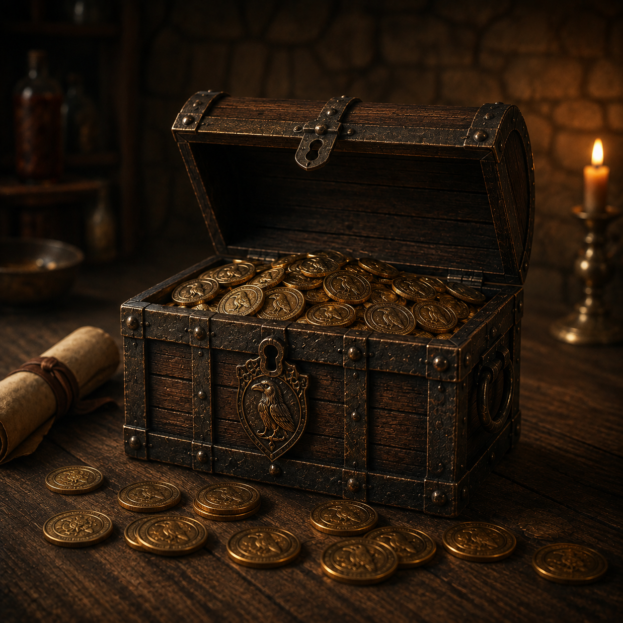 Chest of Raven Coins